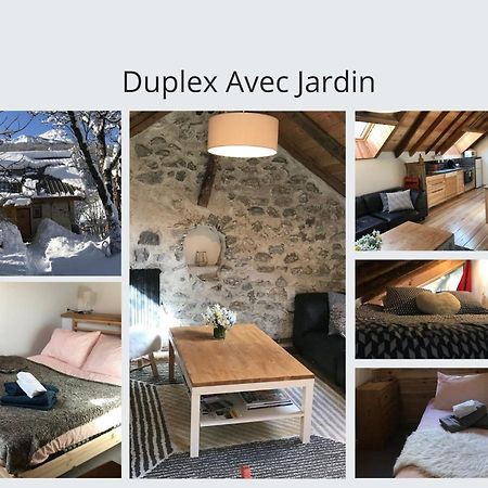 Appartement Duplex Avec Jardin Attenant Briançon Buitenkant foto