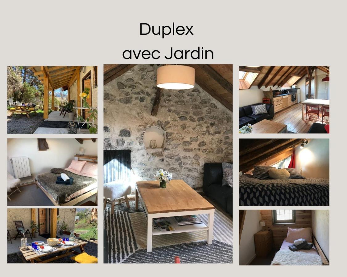 Appartement Duplex Avec Jardin Attenant Briançon Buitenkant foto